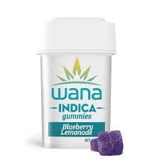 WANA | BLUEBERRY LEMONADE | INDICA | GUMMIES | 200MG | REC - Main view