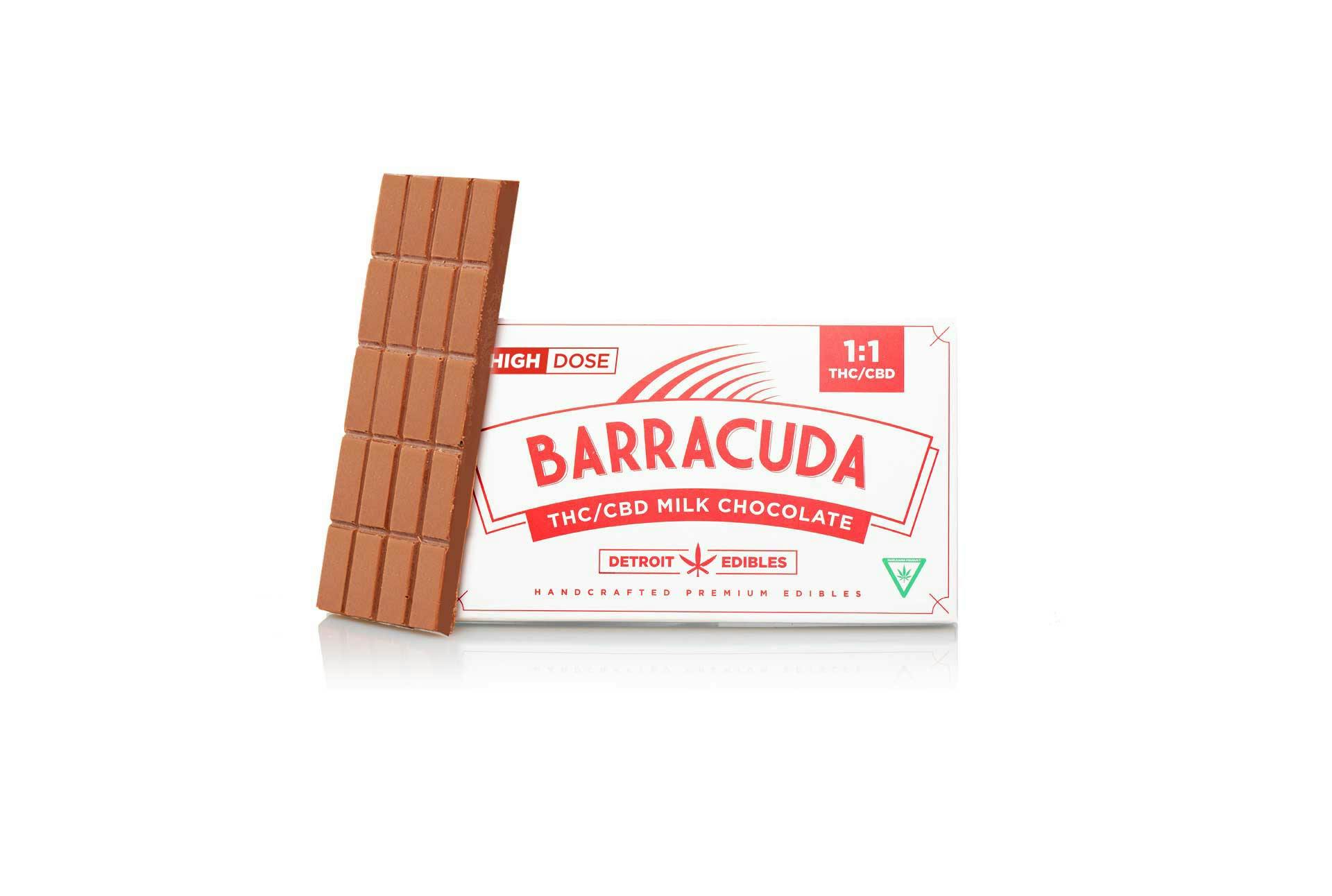 BARRACUDA BAR | MILK CHOCOLATE | 200MG:200MG | REC - Main view