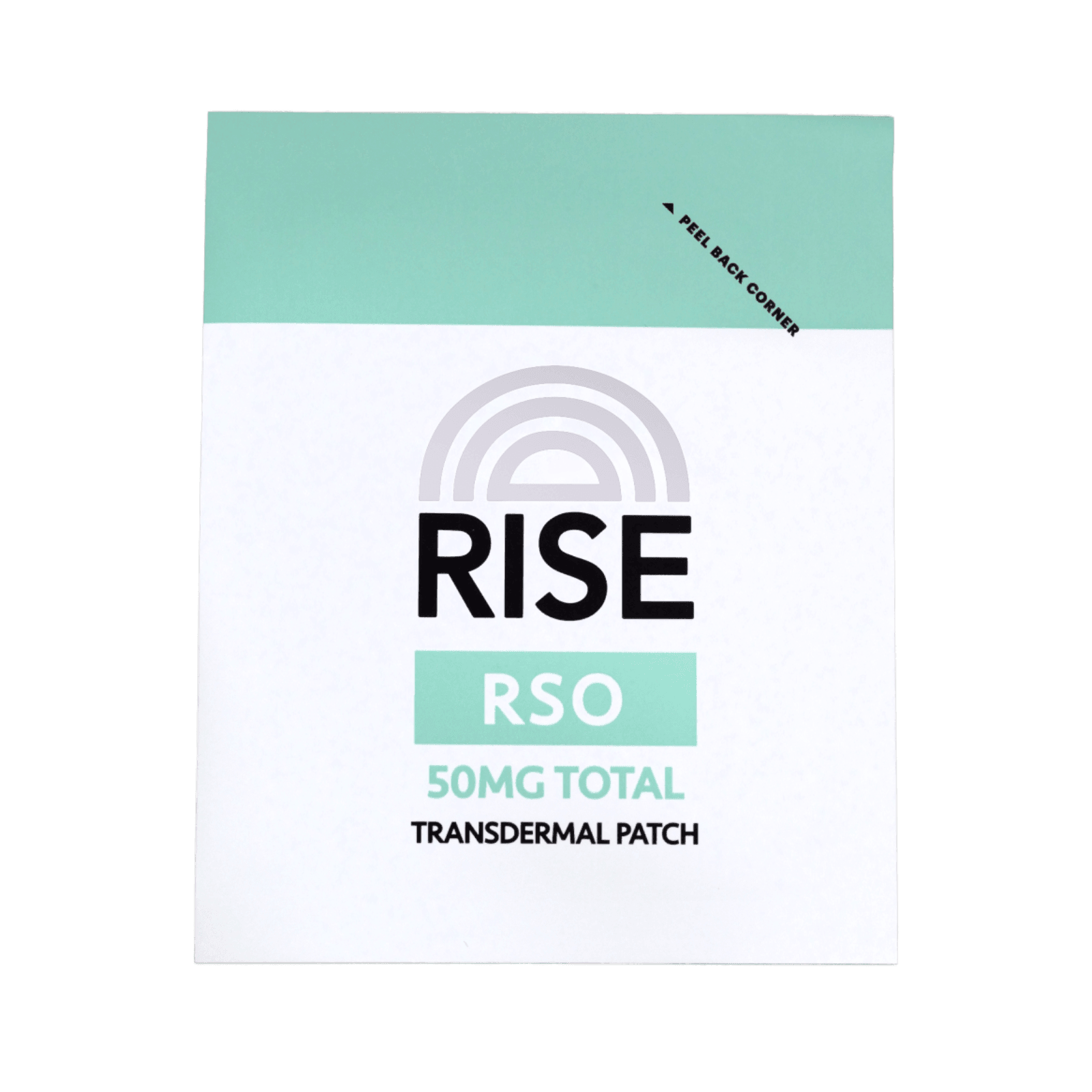 RISE | RSO | PATCH | 50MG | REC - Main view