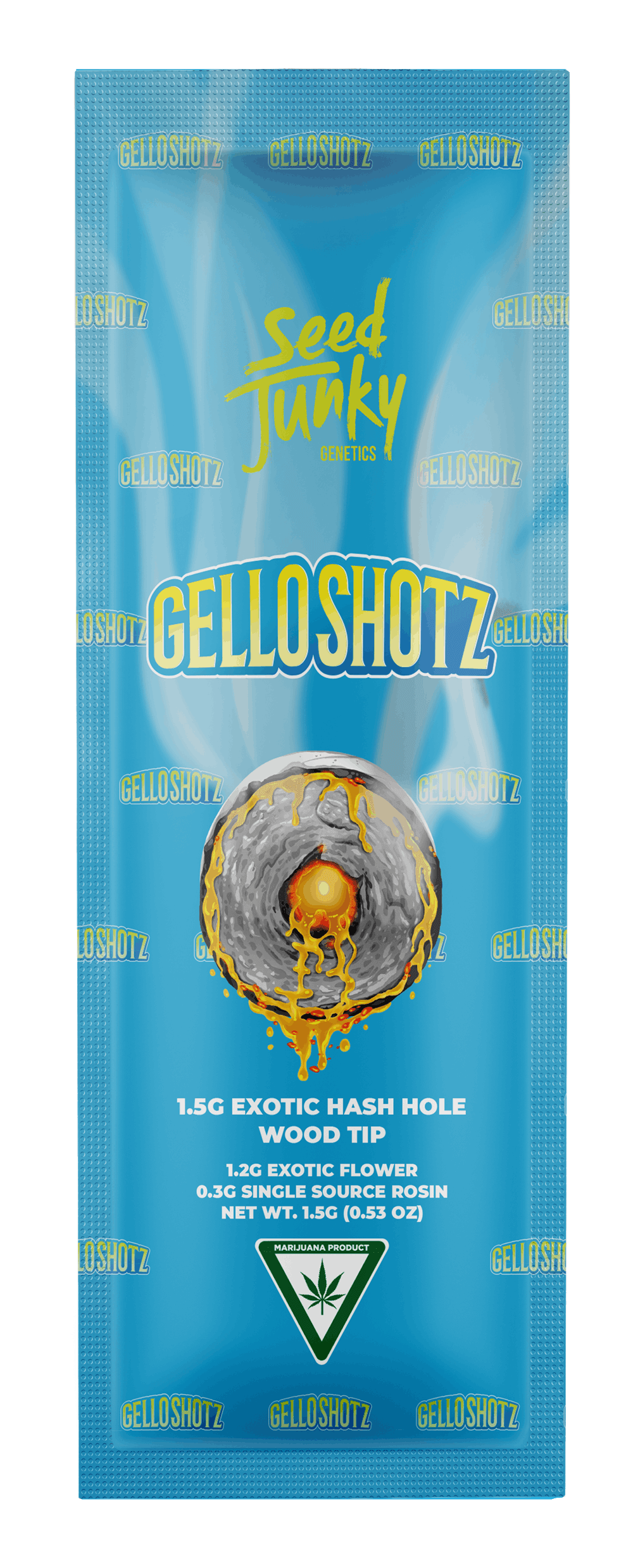 SEED JUNKY | GELLO SHOTZ | HYBRID | HASH HOLE | 1.5G | REC - Main view