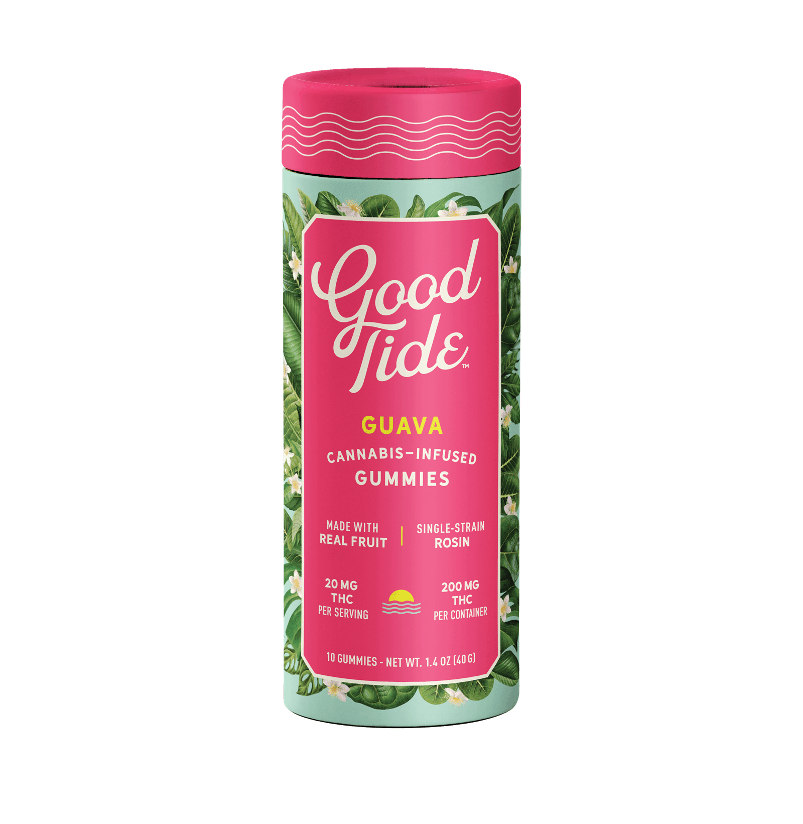 GOOD TIDE | GUAVA | HYBRID | GUMMIES | 200MG | REC - Main view