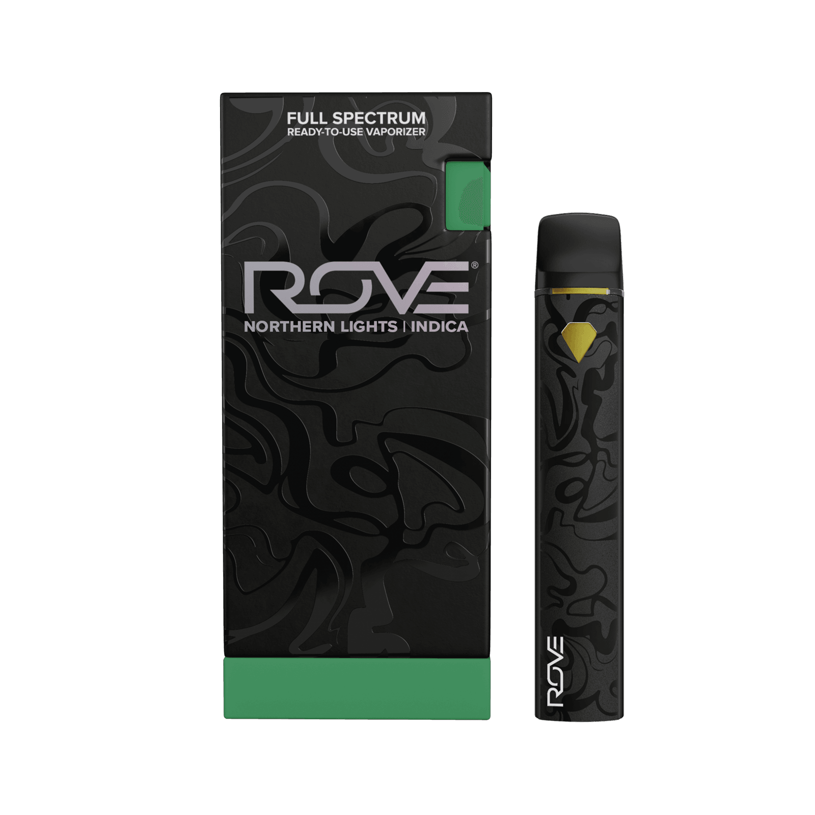 ROVE | NORTHERN LIGHTS | INDICA | MELTED DIAMONDS | DISPOSABLE VAPE | 1G | REC - Main view