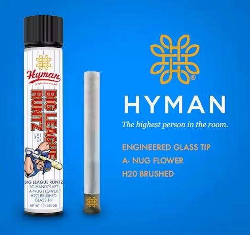 HYMAN | BIG LEAGUE RUNTZ | HYBRID | PRE-ROLL | 1.2G | REC - Main view