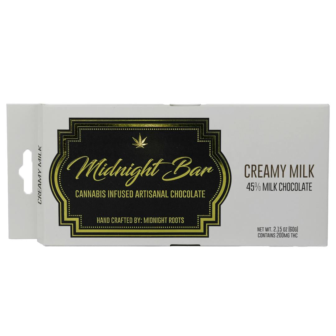 MIDNIGHT ROOTS | CREAMY MILK CHOCOLATE | 200MG | REC - Main view