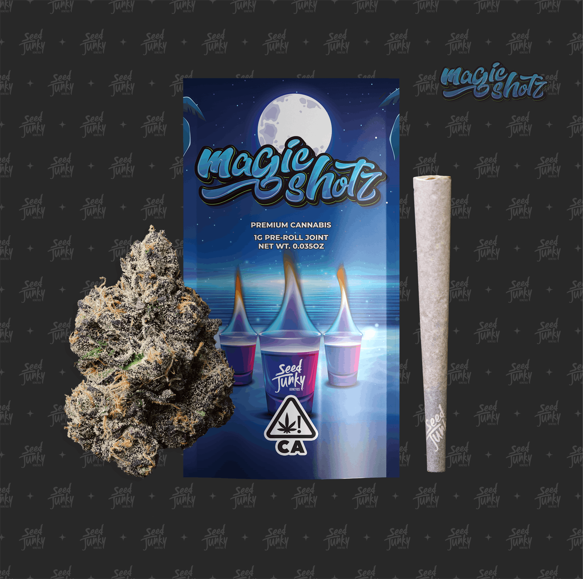 SEED JUNKY | MAGIC SHOTZ | HYBRID | PRE-ROLL | 1G | REC - Main view