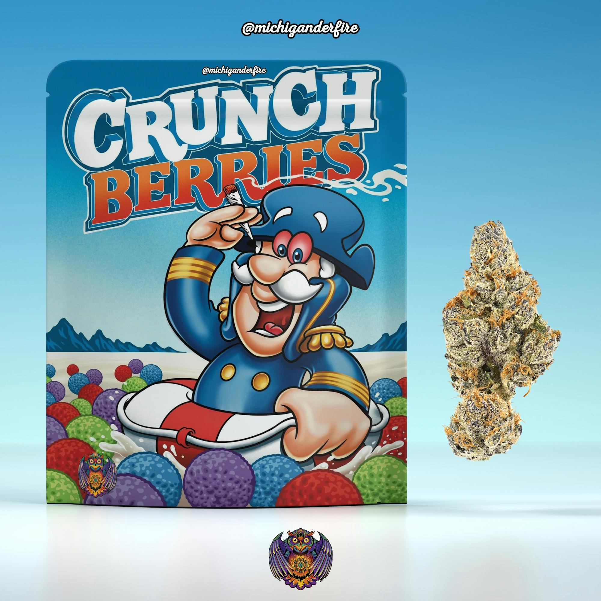 MICHIGANDER FIRE | CRUNCH BERRIES | HYBRID | PRE-PACKAGED 1/8 | REC - Main view