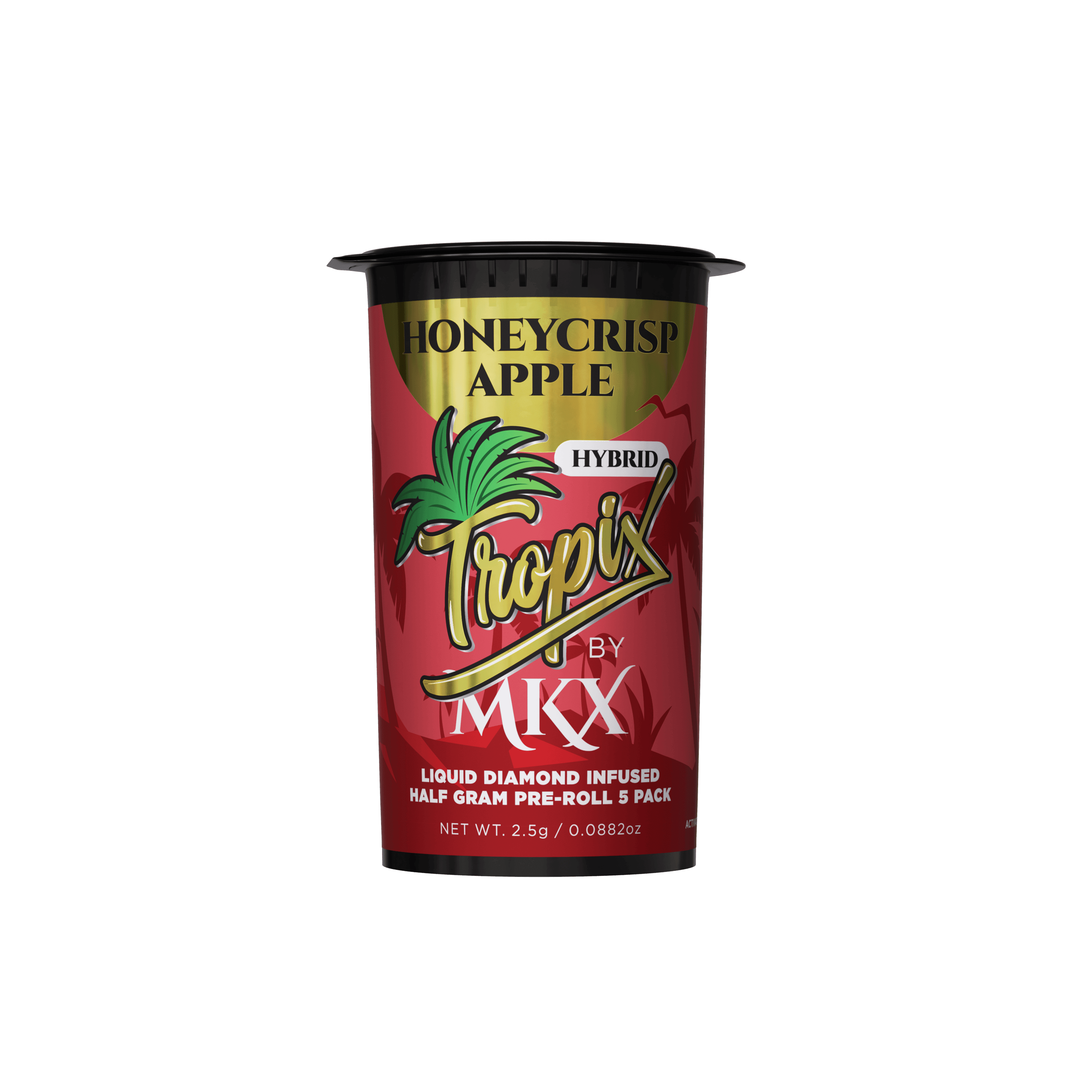 MKX | HONEYCRISP APPLE | HYBRID | INFUSED PRE-ROLL PACK | 2.5G | REC - Main view