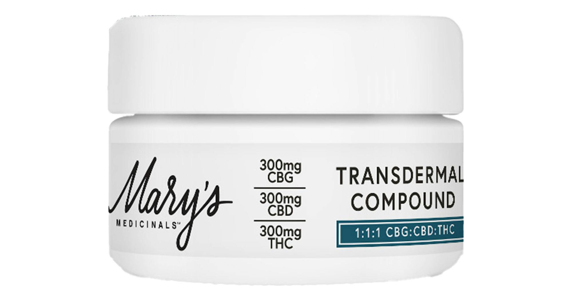 MARY'S MEDICINAL | TRANSDERMAL COMPOUND | 300MG:300MG:300MG | REC - Main view