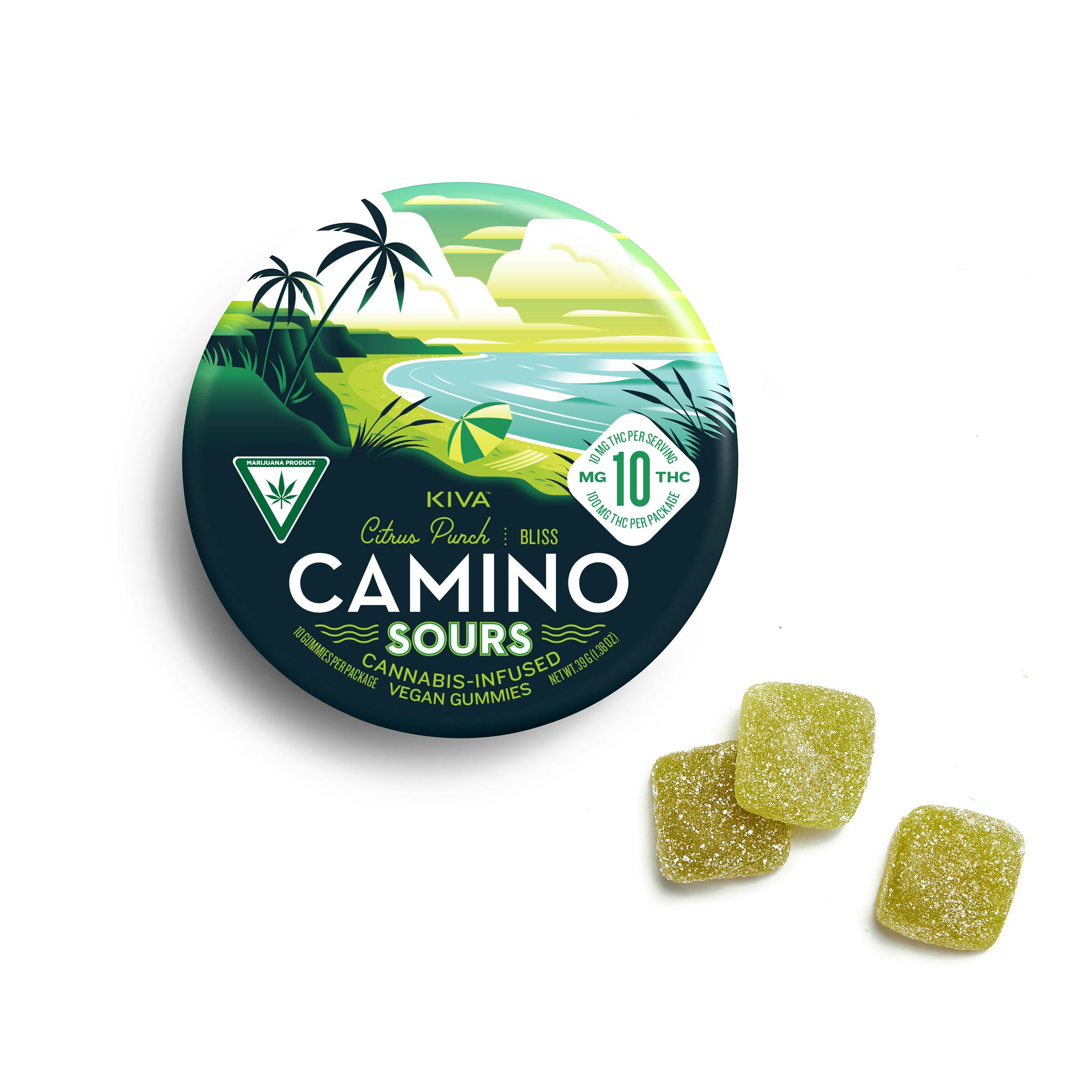 CAMINOS | SOUR CITRUS PUNCH | HYBRID | GUMMIES | 200MG | REC - Main view