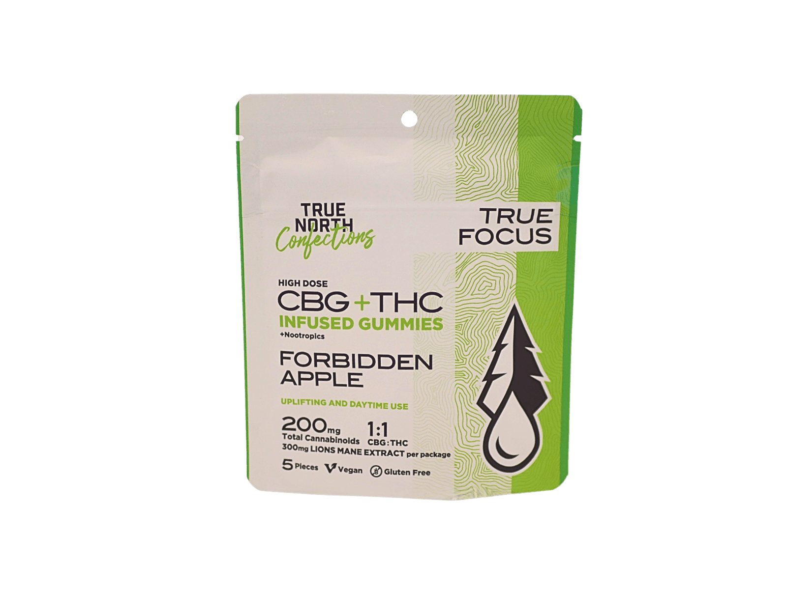 TRUE NORTH | CITRUS SPLASH | CBG:THC | GUMMIES | 200MG | REC - Main view
