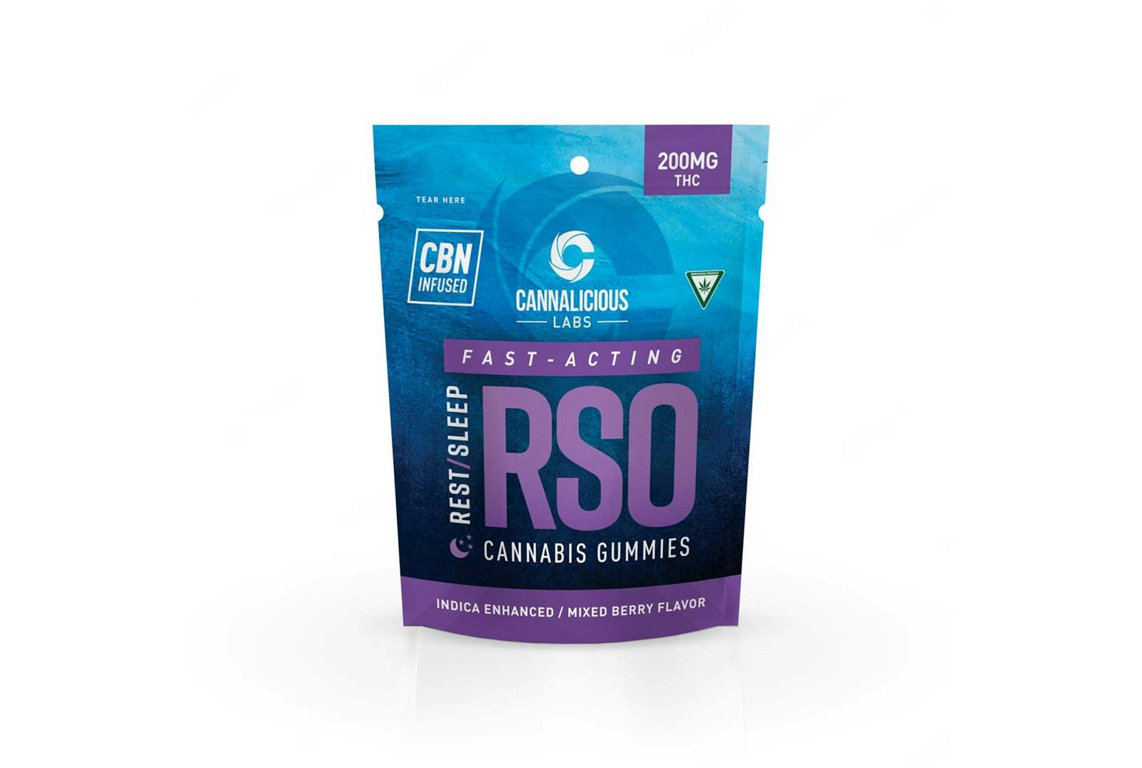 CANNALICIOUS | MIXED BERRY | INDICA | GUMMIES | 200MG | REC - Main view