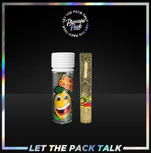 PRESSURE PACK | LEMON CHERRY GELATO | HYBRID | HAND ROLLED HASH HOLE | 1G | REC - Main view