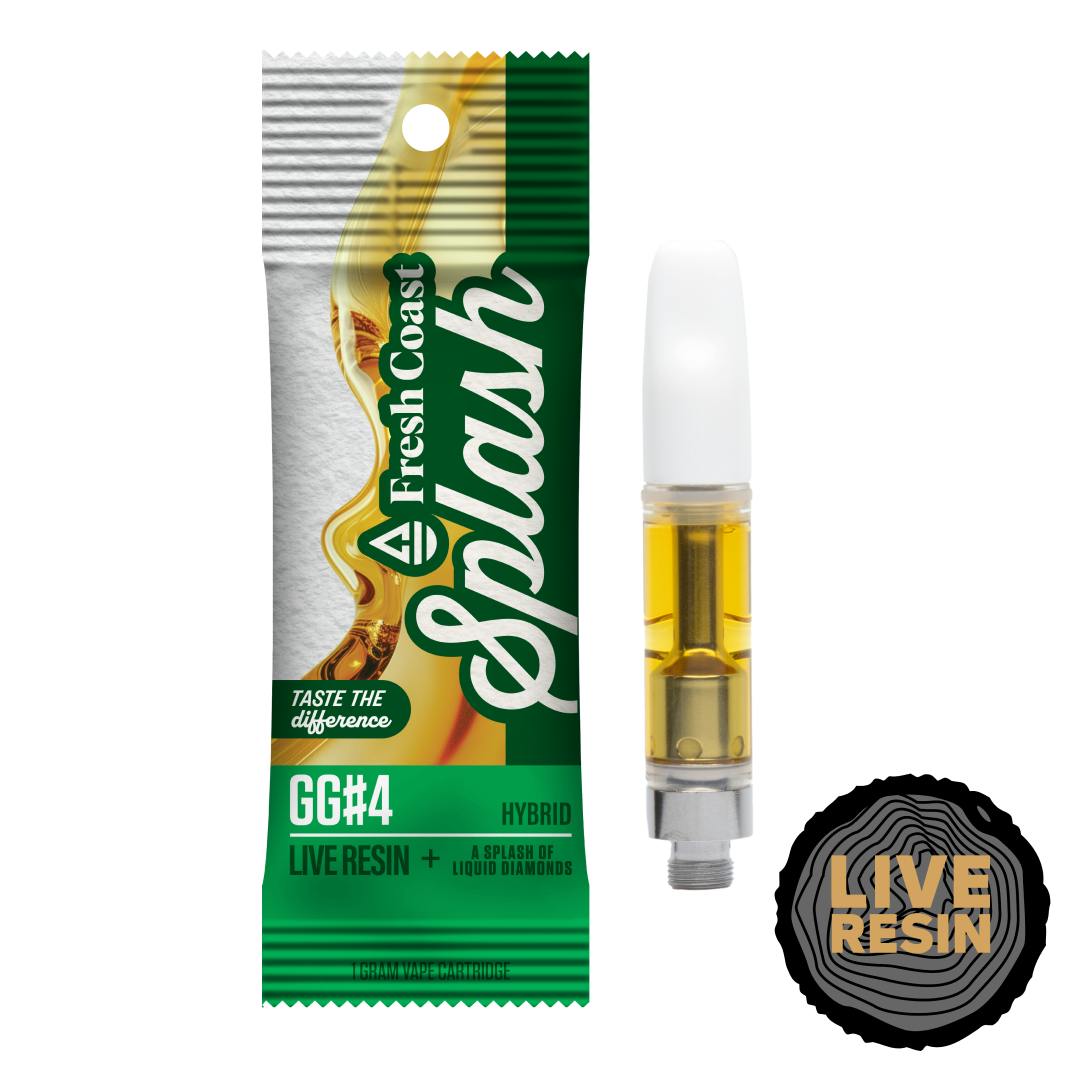 FRESH COAST | GG#4 | HYBRID | LIVE RESIN | 510 CARTRIDGE | 1G | REC - Main view