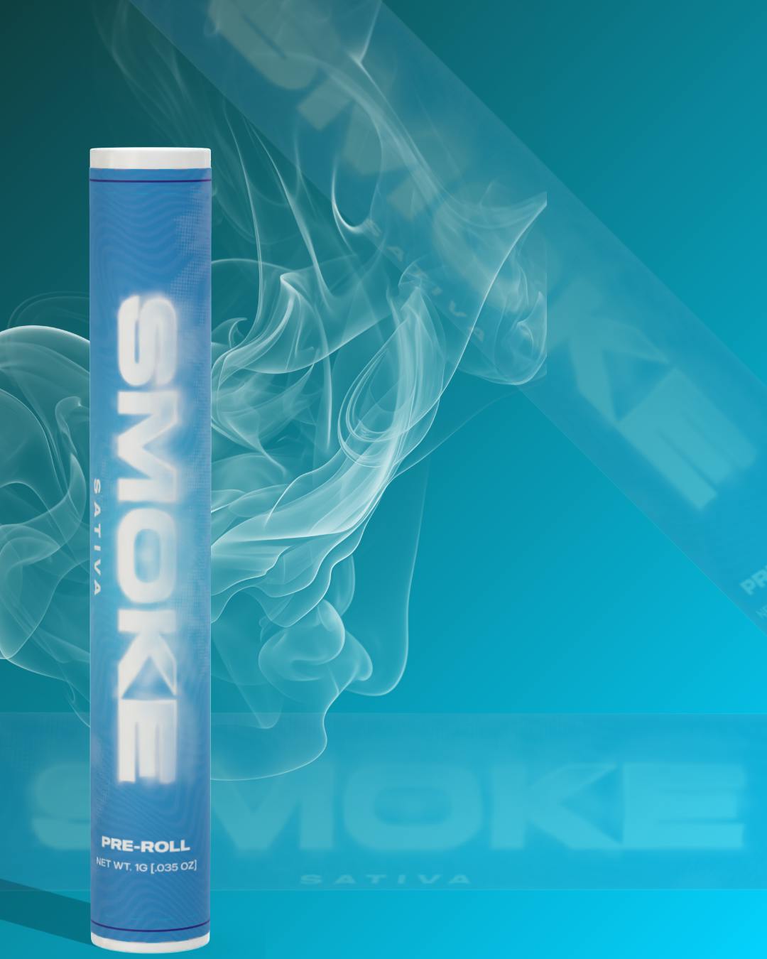 SMOKE | LAUGHING GAS | SATIVA | PRE-ROLL | 1G | REC - Main view