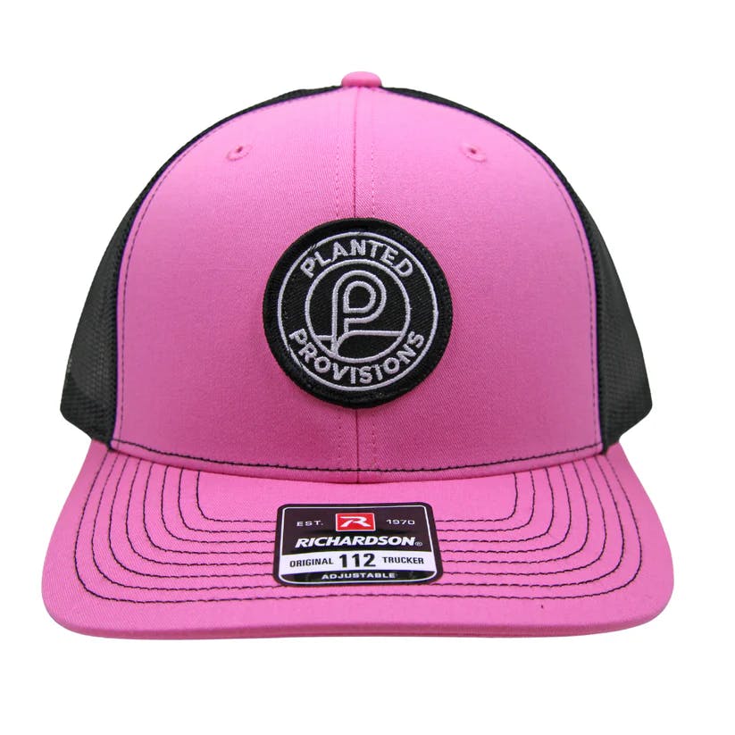 Pink Cap | Black Mesh - Main view
