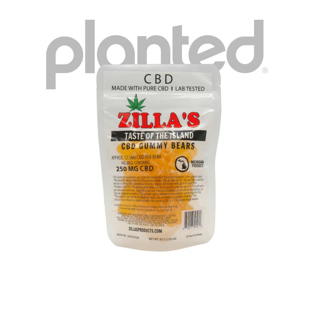 Taste of the Island Gummy 10x25MG - Main view