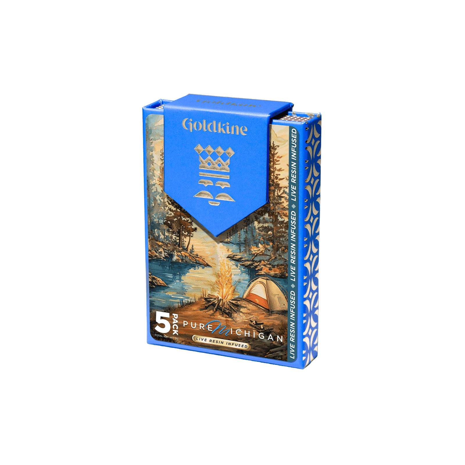 GOLDKINE | PURE MICHIGAN | HYBRID | INFUSED MULTI-PACK | 3G | REC - Main view