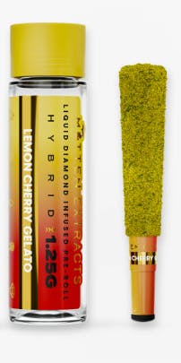 MITTEN EXTRACTS | LEMON CHERRY GELATO | HYBRID | INFUSED PRE-ROLL | 1.25G | REC - Main view
