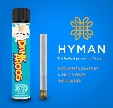 HYMAN | DANKAROOS | SATIVA | PRE-ROLL | 1.2G | REC - Main view