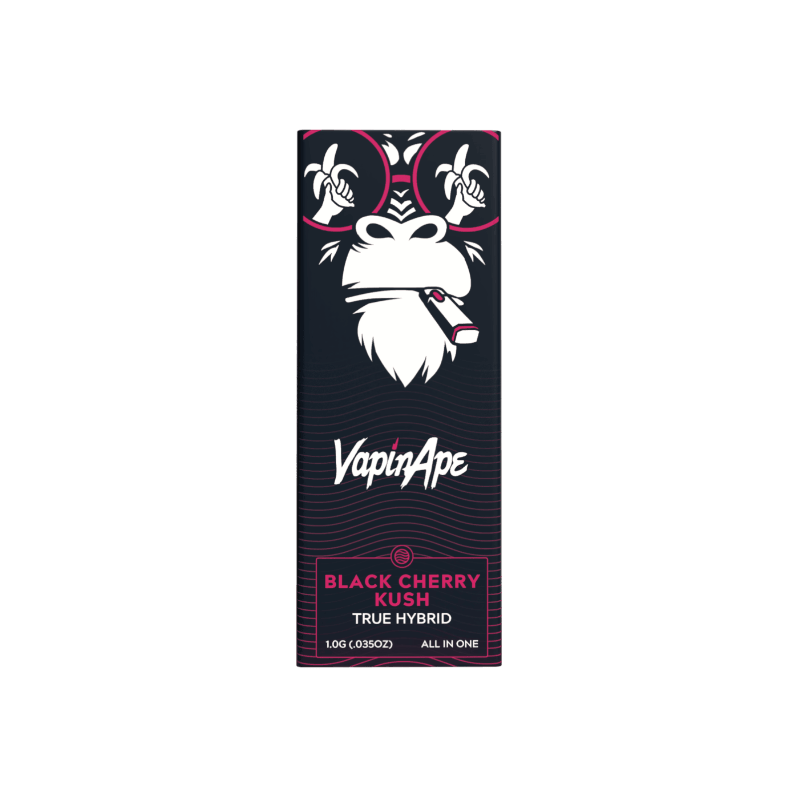 VAPIN APE | BLACK CHERRY KUSH | HYBRID | DISPOSABLE VAPE | 1G | REC - Main view