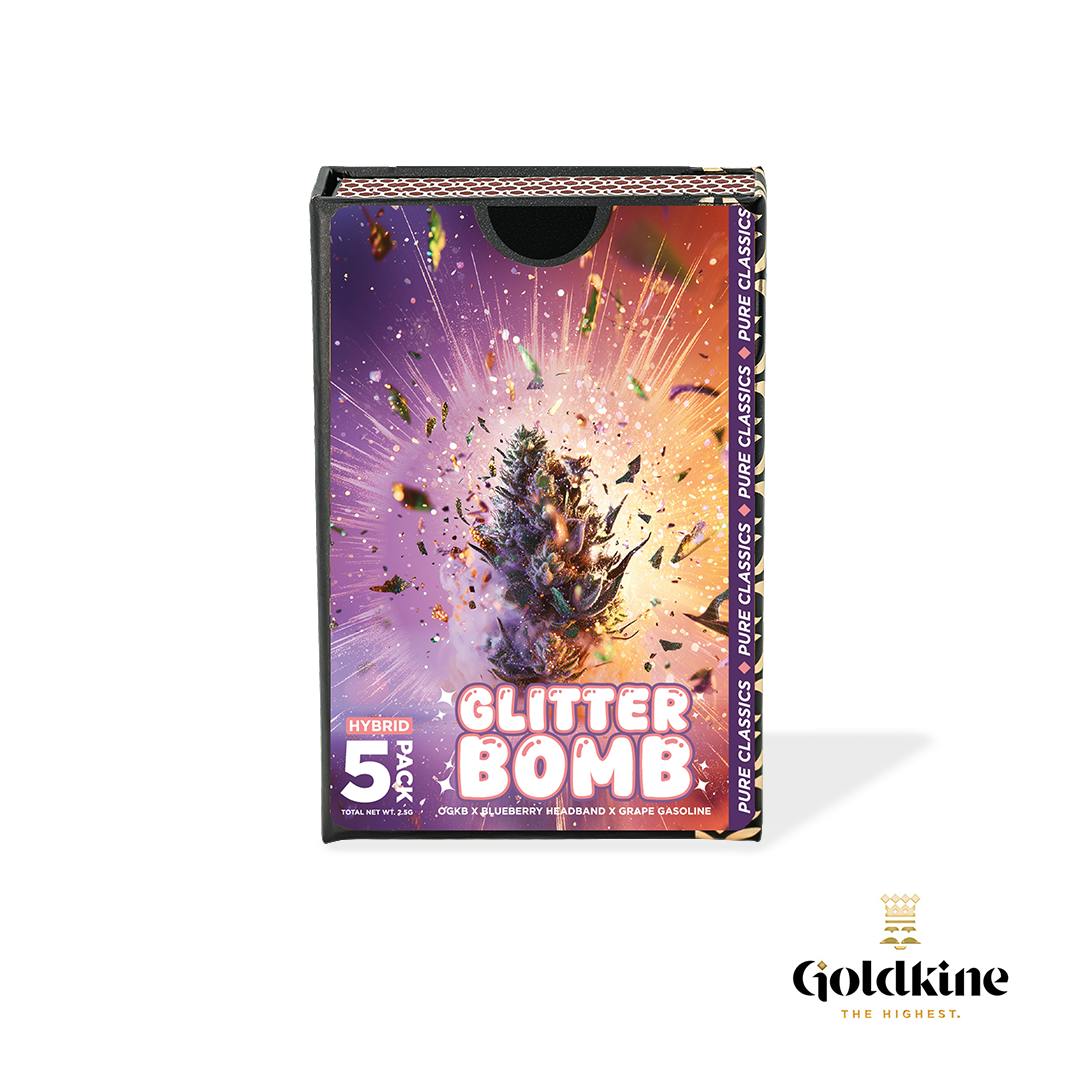 GOLDKINE | GLITTER BOMB | INDICA | MULTI-PACK | 2.5G | REC - Main view