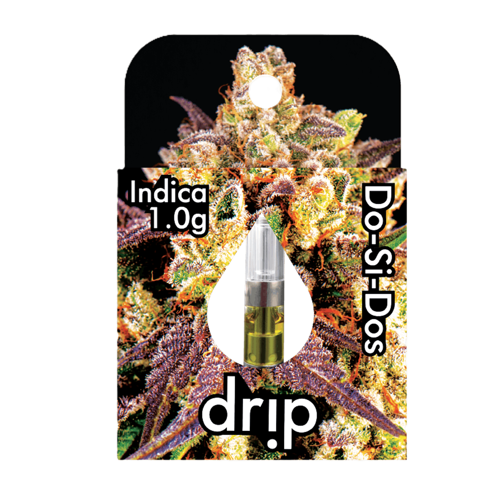 Drip | Do-Si-Dos | Indica | 510 Vape Cartridge | REC - Main view