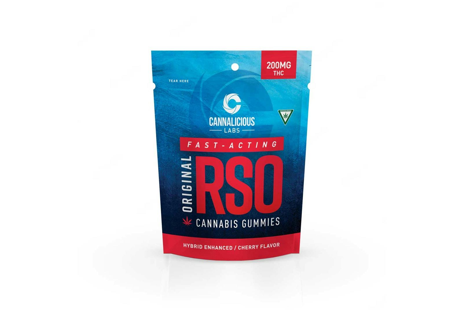 CANNALICIOUS | CHERRY | HYBRID | GUMMIES | 200MG | REC - Main view