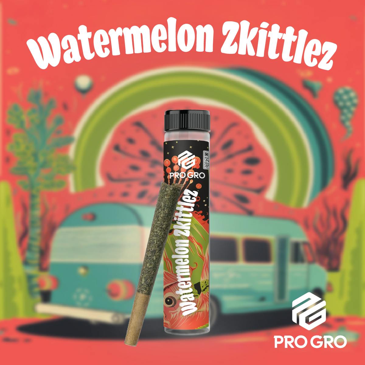 PRO GRO | WATERMELON ZKITTLEZ | INDICA | PRE-ROLL | 1G | REC - Main view