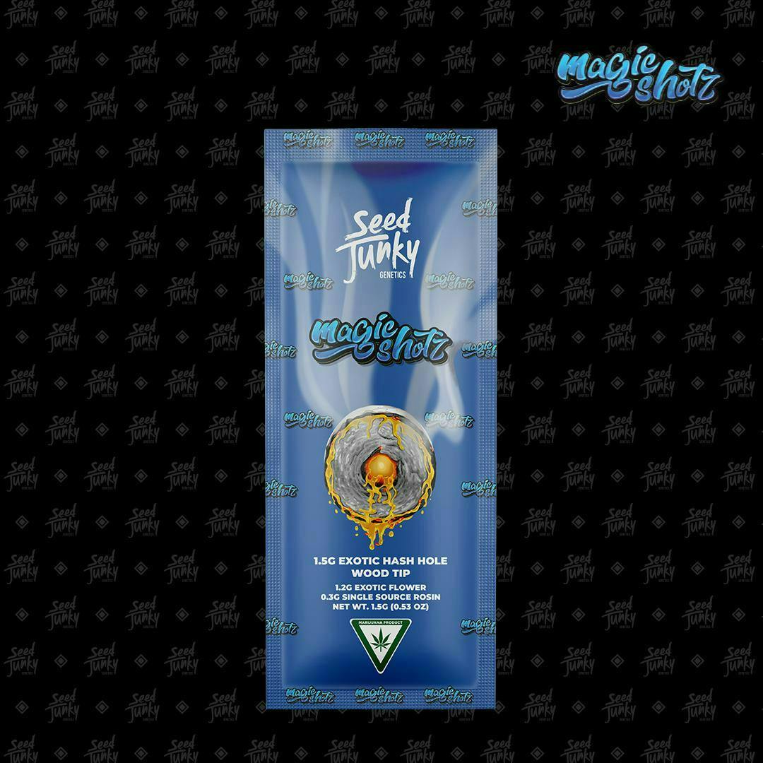 SEED JUNKY | MAGIC SHOTZ | HYBRID | HASH HOLE | 1.5G - Main view