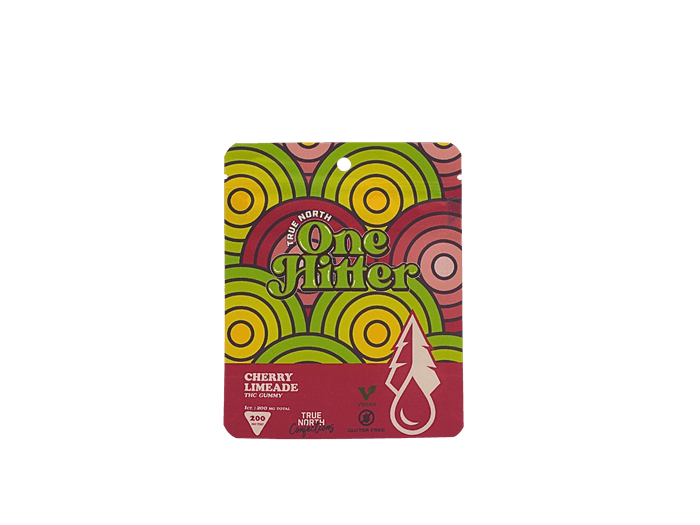 TRUE NORTH | ONE HITTER | CHERRY LIMEADE | GUMMIES | 200MG | REC - Main view