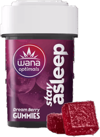 WANA | STAY ASLEEP | DREAM BERRY | GUMMIES | 200MG:100MG:40MG:40MG | REC - Main view