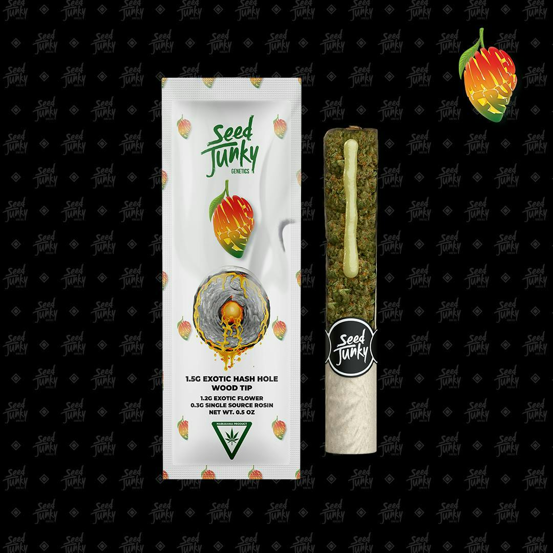 SEED JUNKY | MANGO FRUZ | HYBRID | HASH HOLE | 1.5G - Main view