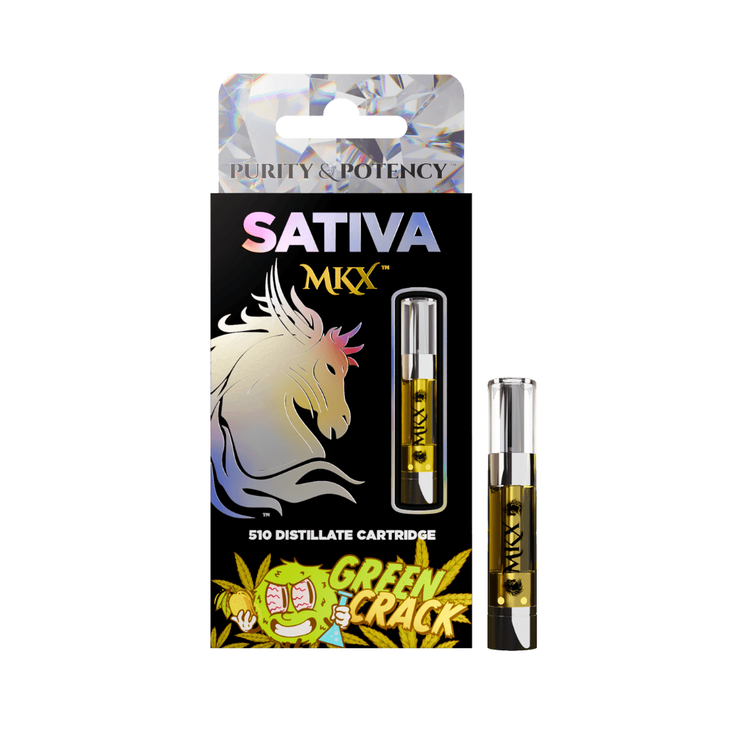 MKX | GREEN CRACK | SATIVA | 510 CARTRIDGE | 1G | REC - Main view