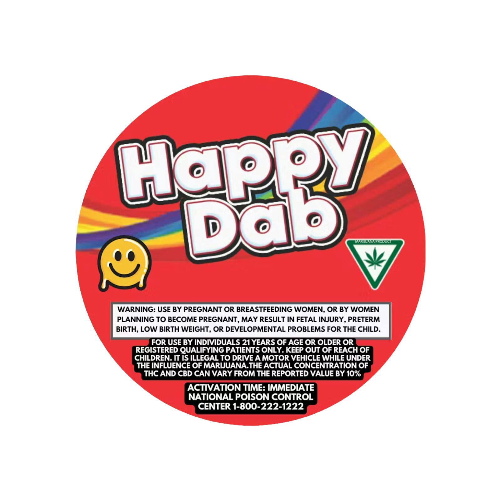 HAPPY DAB | POPZ 41 | HYBRID | LIVE RESIN | 5G | REC - Main view