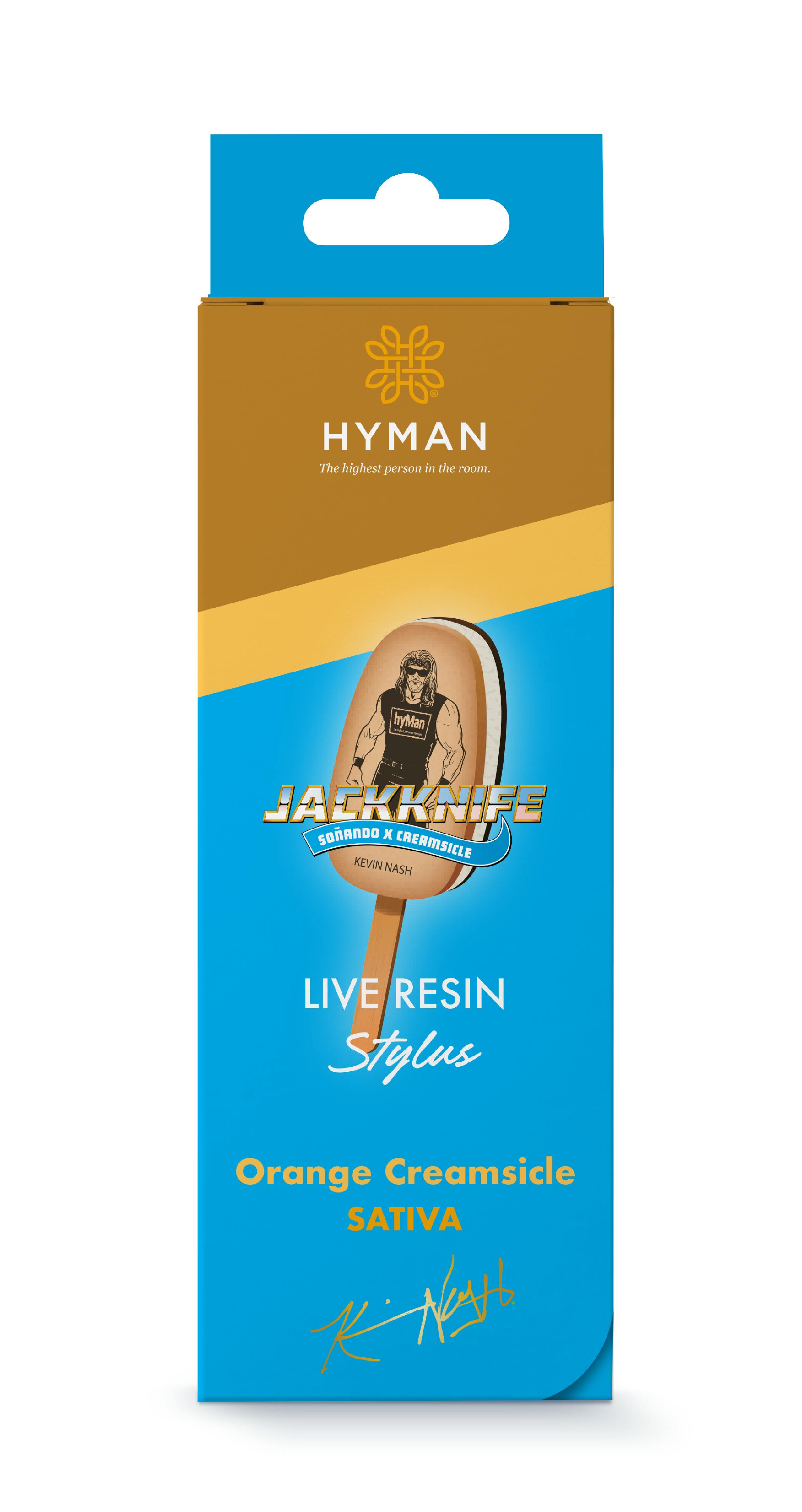 HYMAN | JACKKNIFE | SATIVA | DISPOSABLE VAPE | 1G | REC - Main view