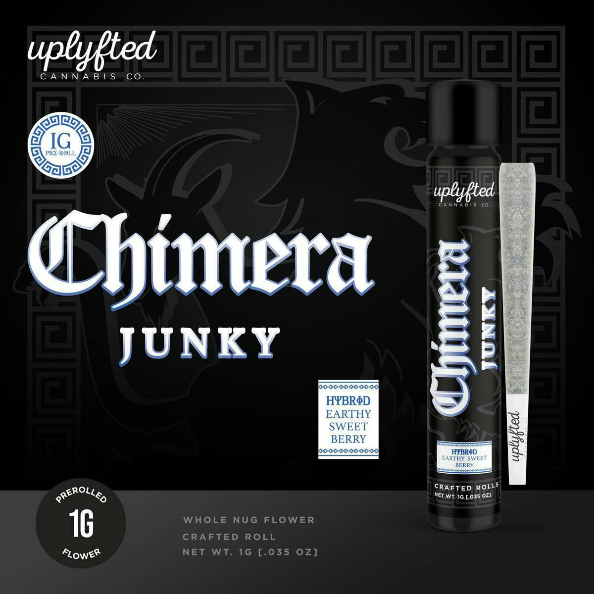 UPLYFTED | CHIMERA JUNKY | HYBRID | PRE-ROLL | 1G | REC - Main view