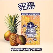 Choice | Pineapple Mango Coconut | Sativa | 200MG Gummies | REC