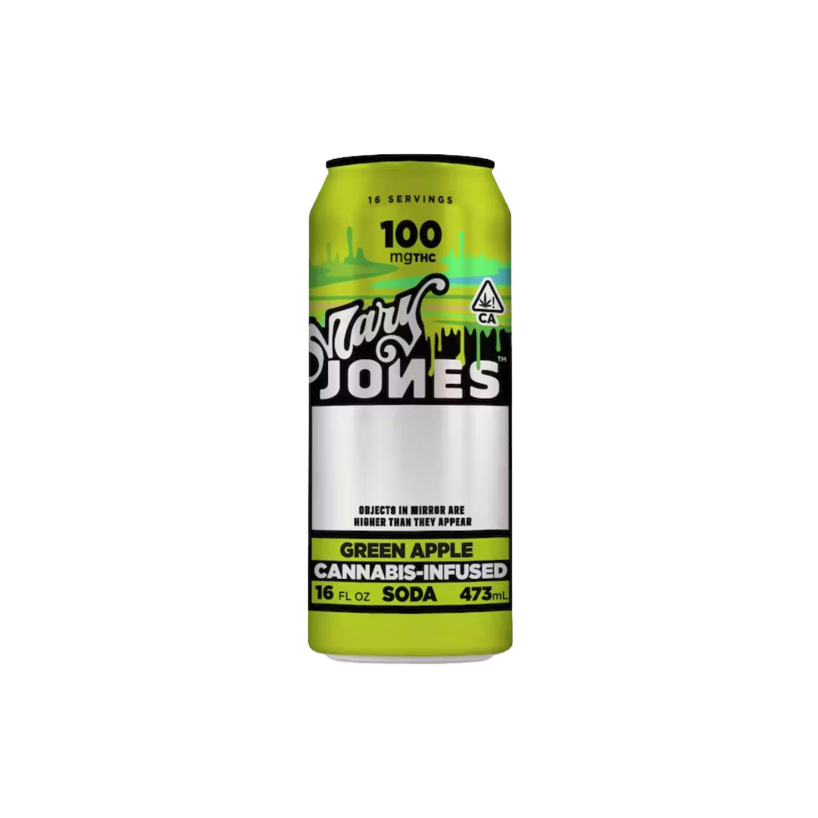 MARY JONES | GREEN APPLE | BEVERAGE | 100MG | REC - Main view