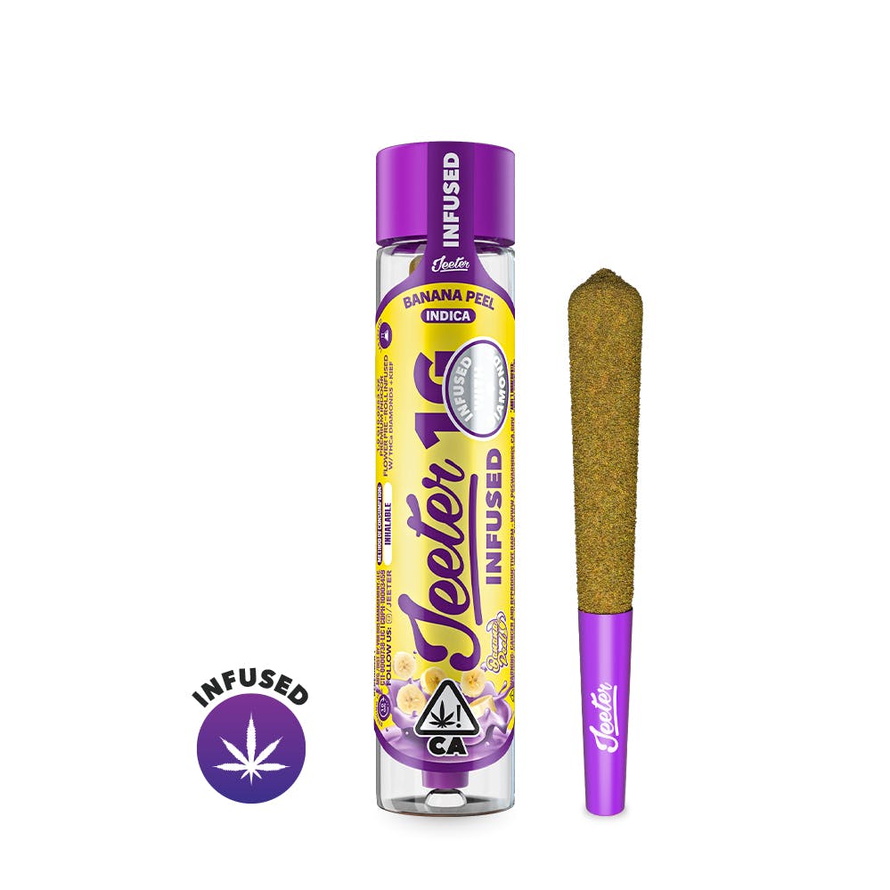 JEETER | BANANA PEEL | INDICA | INFUSED PRE-ROLL | 1G | REC - Main view