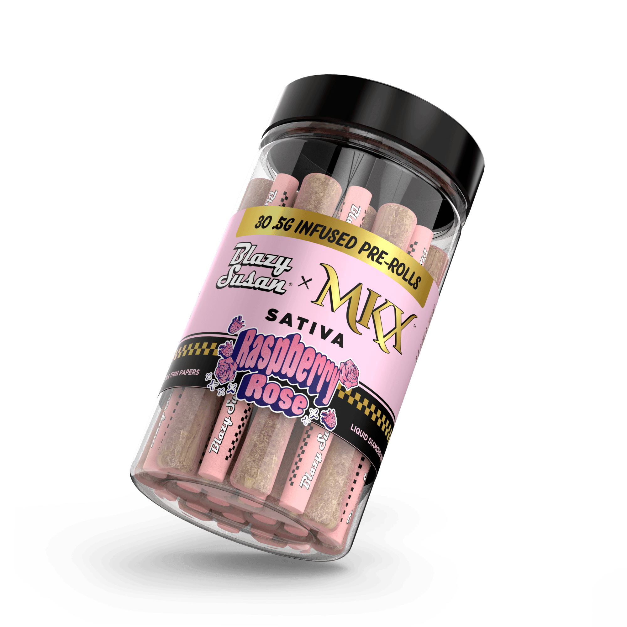 MKX X BLAZY SUSAN | RASPBERRY ROSE | SATIVA | INFUSED MULTI-PACK | 15G | REC - Main view