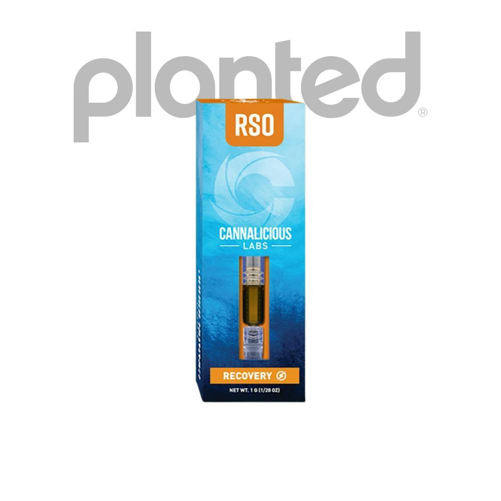 Cannalicious | Recovery Blend RSO | THC/CBD/CBG/ CBC/CBN | 1G - Main view