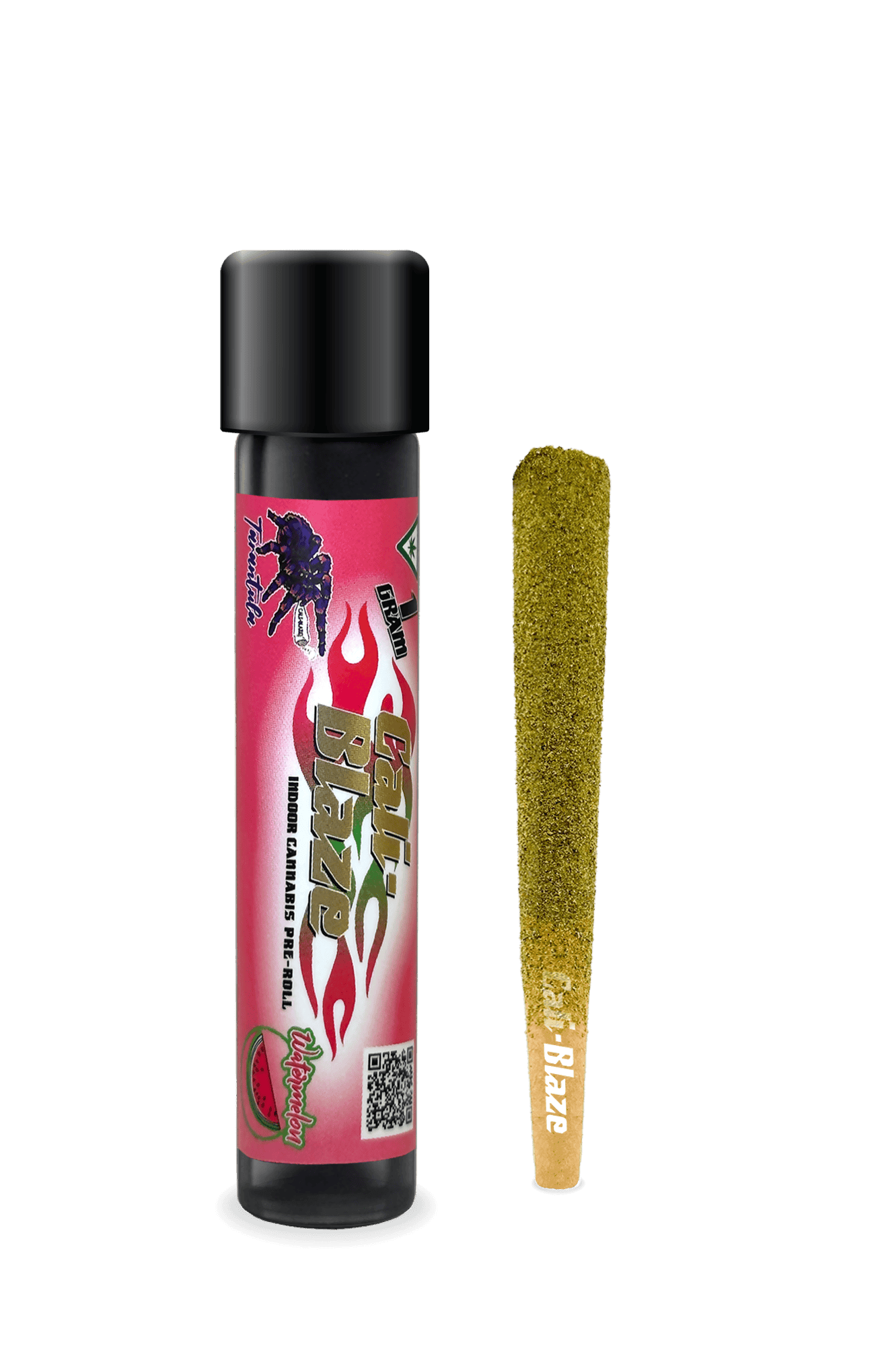CALI-BLAZE | WATERMELON | SATIVA | INFUSED PRE-ROLL | 1.2G | REC - Main view