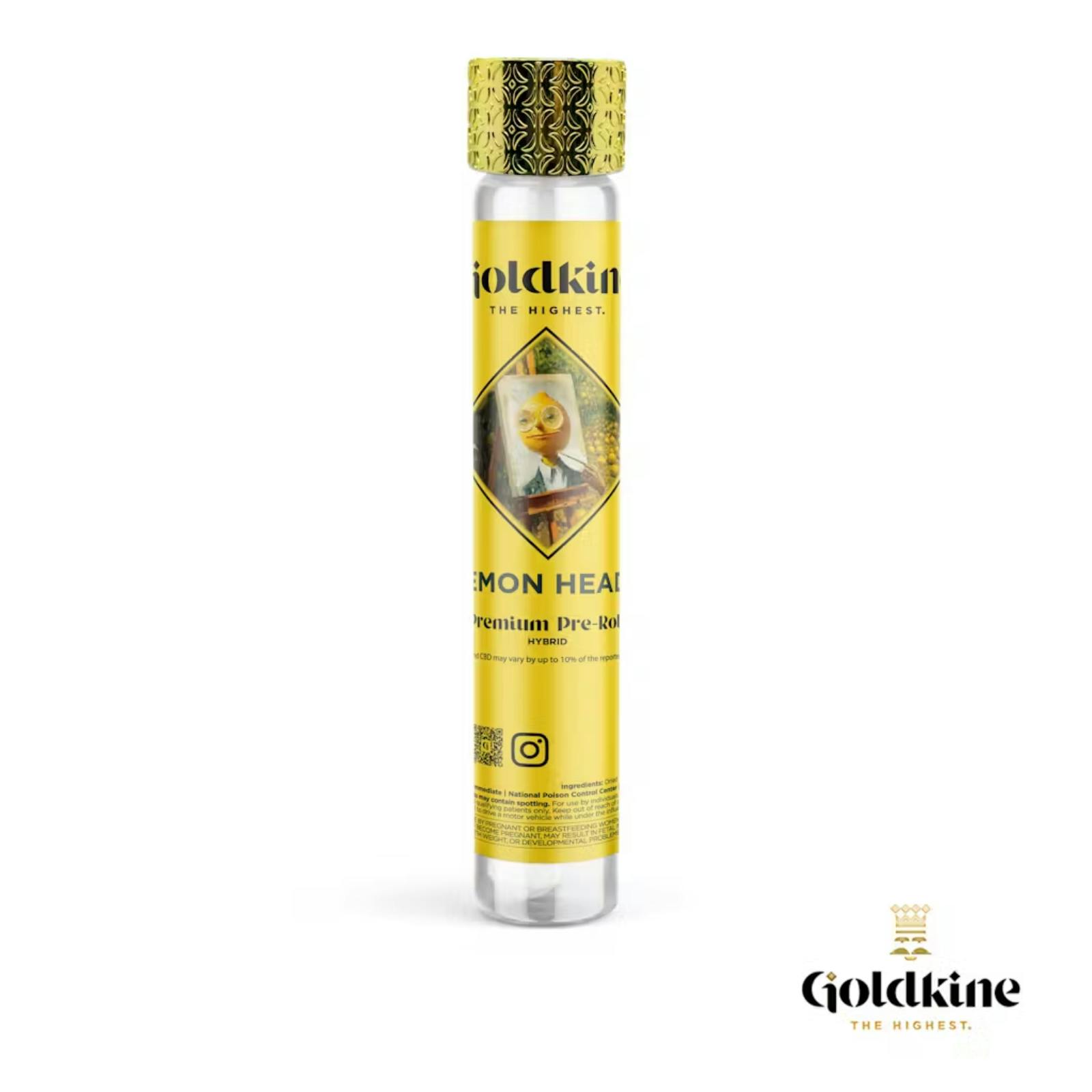 GOLDKINE | LEMON HEADZ | HYBRID | PRE-ROLL | 1G | REC - Main view