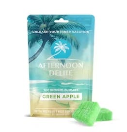 AFTERNOON DELITE | GREEN APPLE | GUMMIES | 200MG | REC - Main view