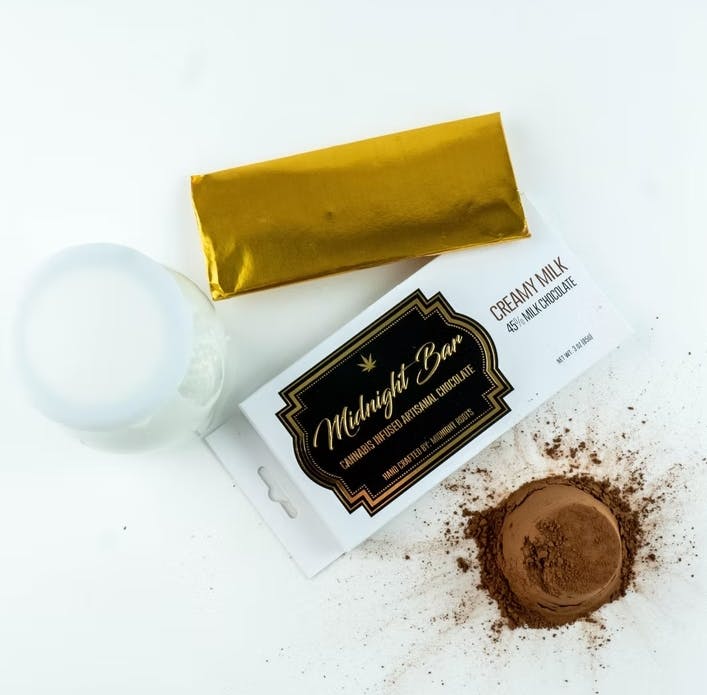MIDNIGHT BAR | CREAMY MILK | 200MG CHOCOATE BAR - Main view