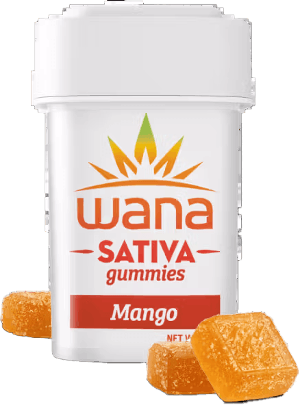 WANA | MANGO | SATIVA | GUMMIES | 200MG | REC - Main view