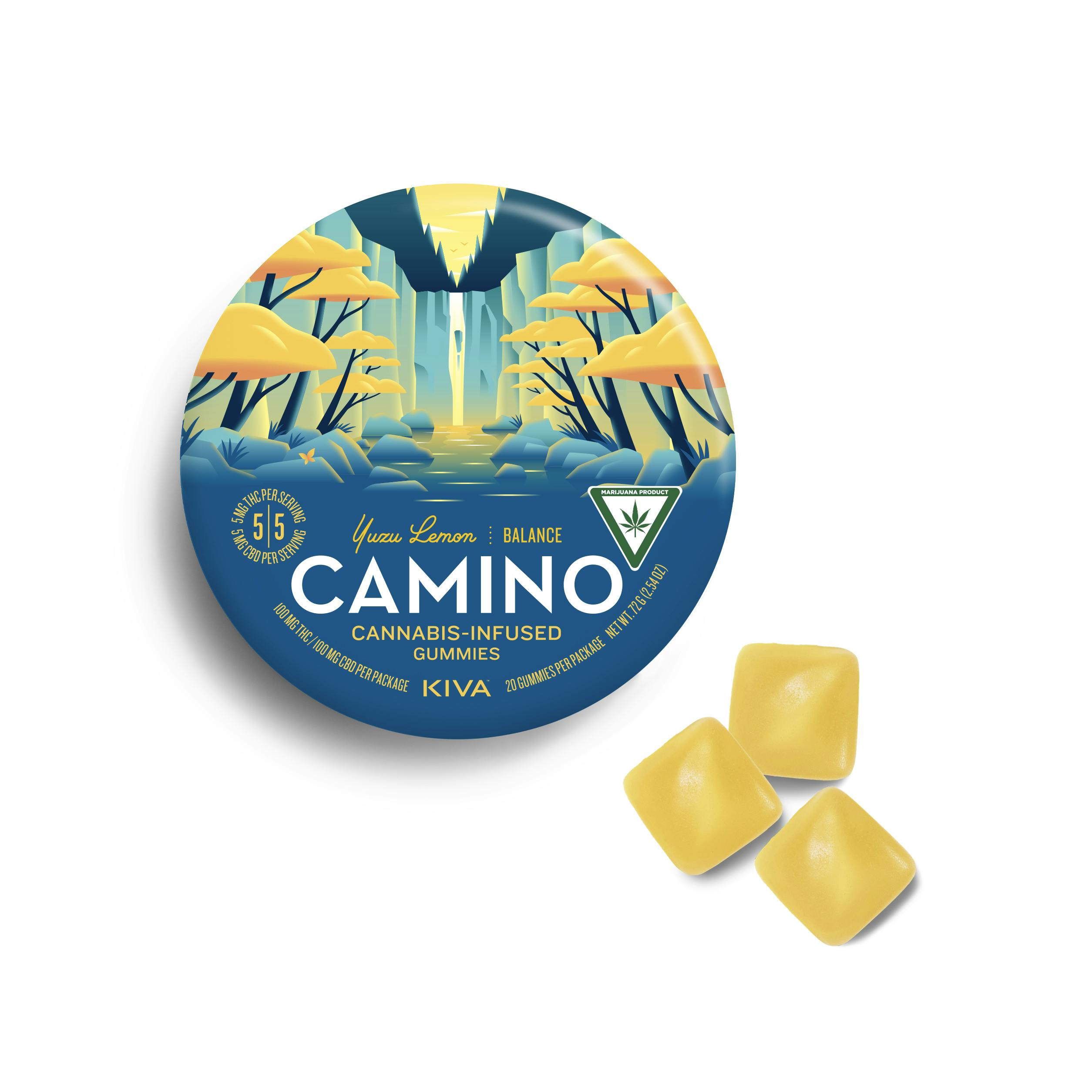 CAMINO | YUZU LEMON | GUMMIES | 100MG:100MG | REC - Main view