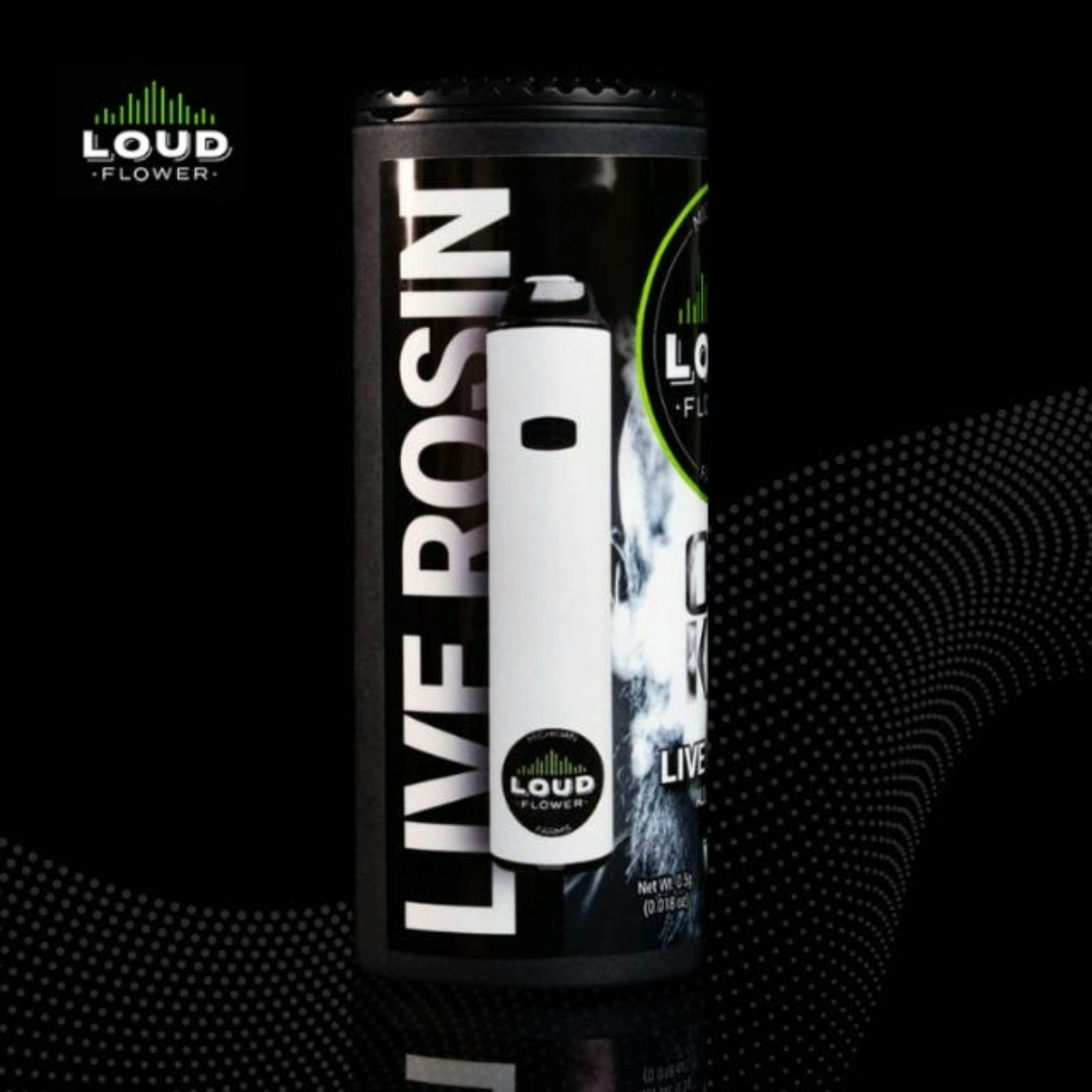 MICHIGAN LOUD FLOWER | NEON DRIP | HYBRID | DISPOSABLE VAPE | 0.5G | REC - Main view