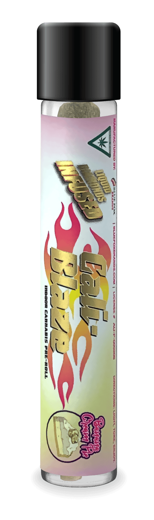 CALI-BLAZE | BANANA CREAM PIE | HYBRID | INFUSED PRE-ROLL | 1.2G | REC - Main view