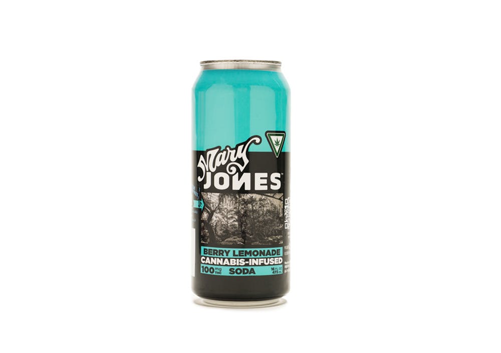 MARY JONES | BERRY LEMONADE ZERO SUGAR | BEVERAGE | 100MG | REC - Main view
